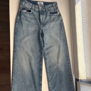 PAIGE Sasha High Rise Straight Leg Jeans – Cats Meow Distressed (Petites)